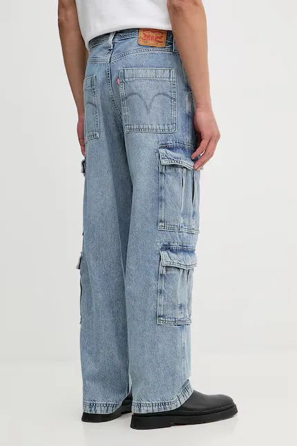 Джинсы свободного кроя 578 Levi's, синий — фото 3