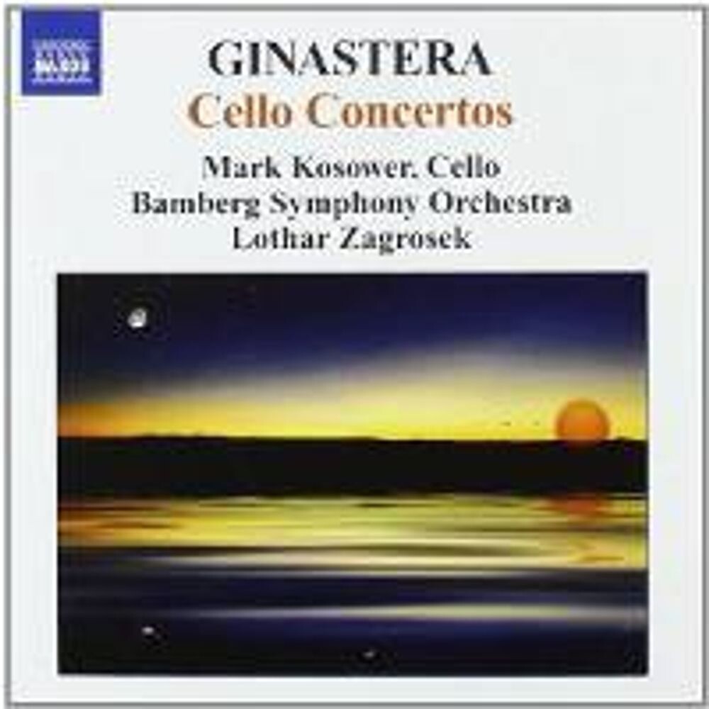 

Диск CD Ginastera: Cello Concertos 1 & 2 - Alberto Ginastera, Mark Kosower, Lothar Zagrosek, Bamberg Symphony Orchestra