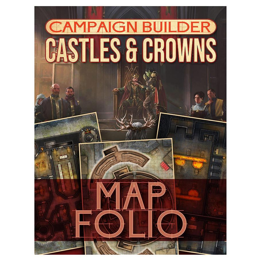 

Ролевая игра Kobold Press Campaign Builder: Castles & Crowns Map Folio