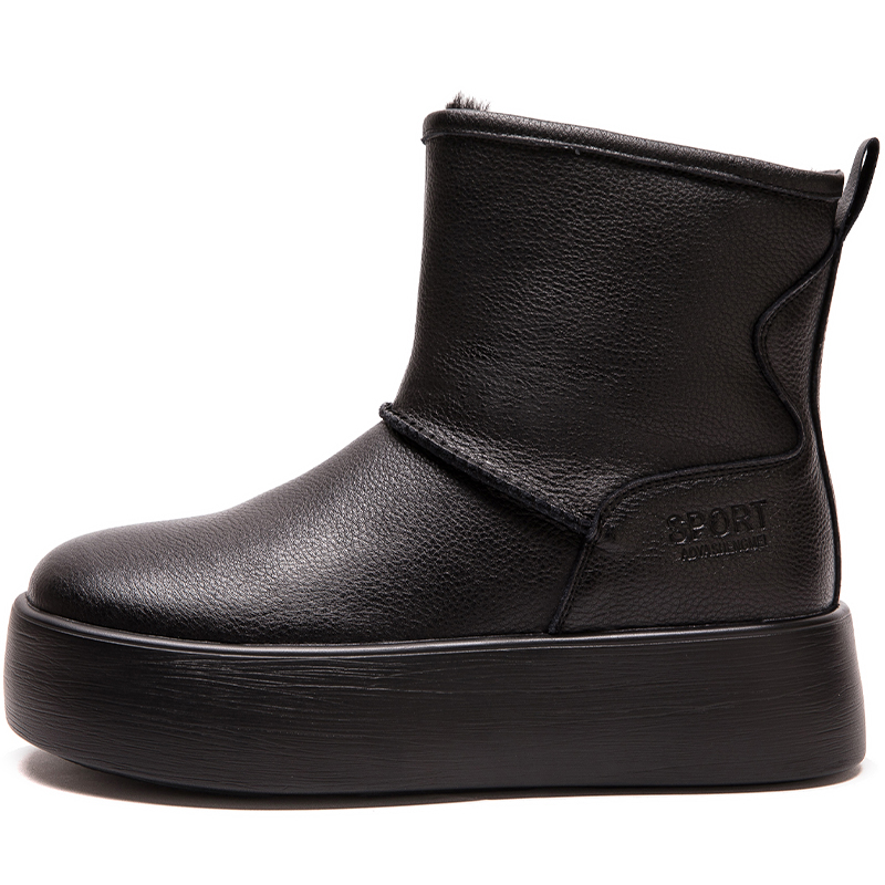 MATA Термические короткие снегоступы женские черные, цвет Black