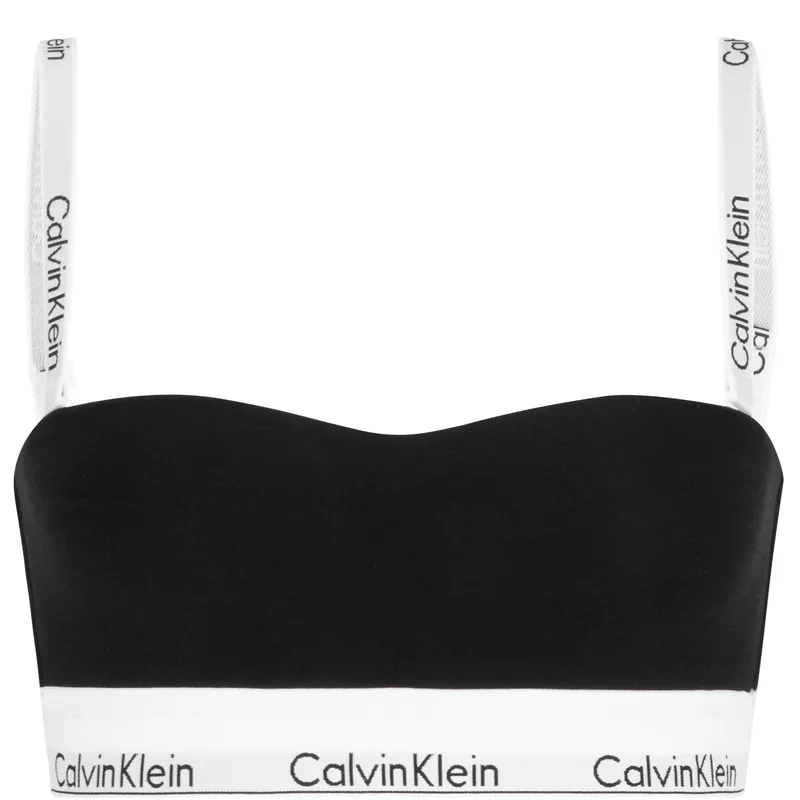 Бюстгальтер из денима Calvin Klein, UB1-Space Black