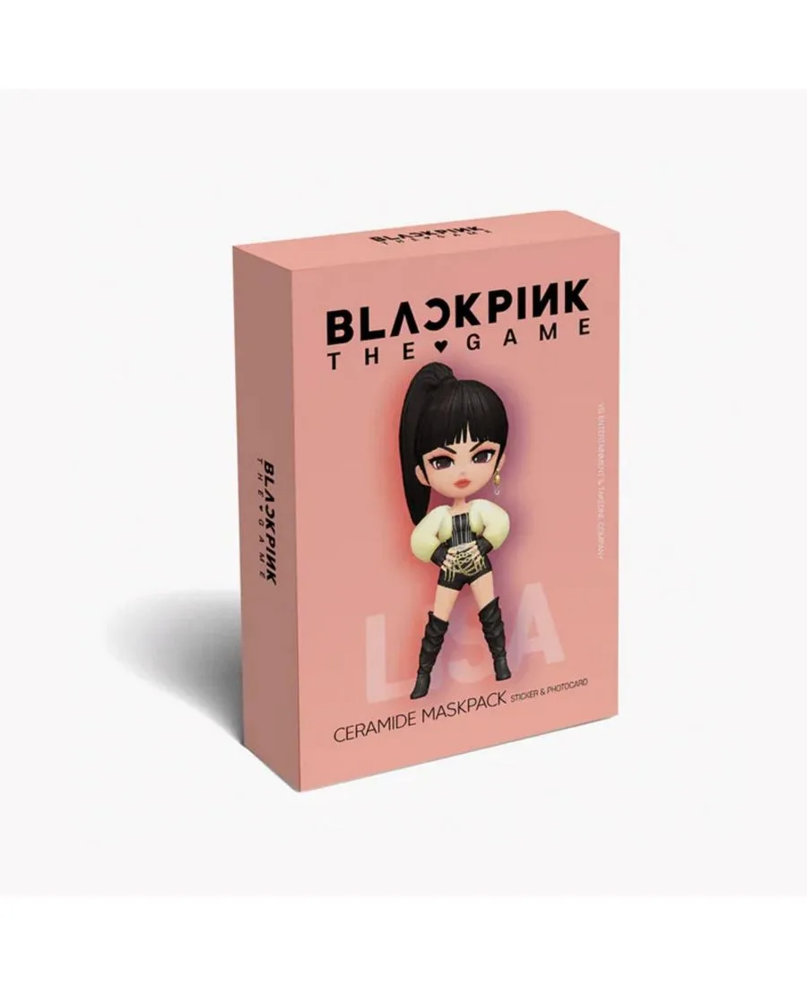 SIIA Cosmetics Набор масок BLACKPINK THE GAME - LISA (CERAMIDE)