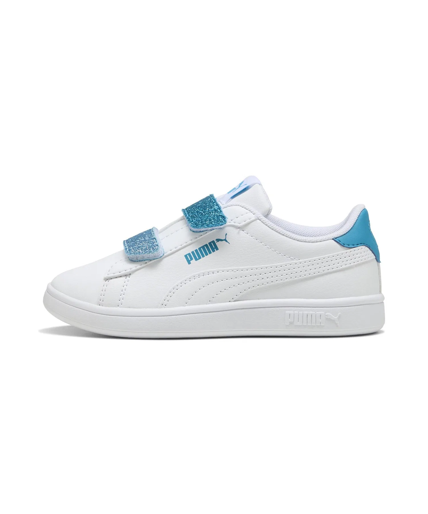 Детские кроссовки PUMA Smash 3.0 Glitter V PS — фото 2