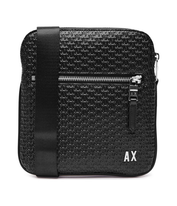 

Сумка мужская Armani Exchange кросс-боди с тиснением, черный