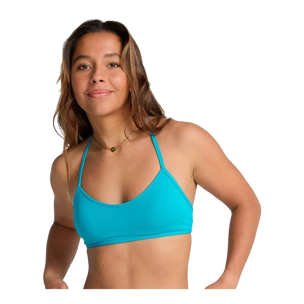 

Топ бикини Billabong Sol Searcher Lace Up, синий