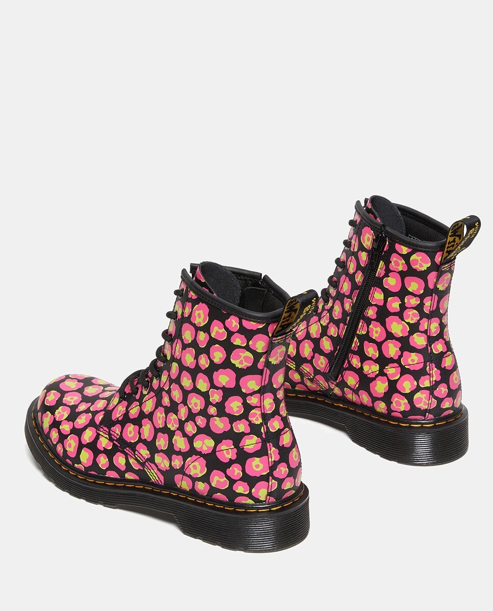 Детские сапоги Dr. Martens с фантазийным принтом, мультиколор — фото 2