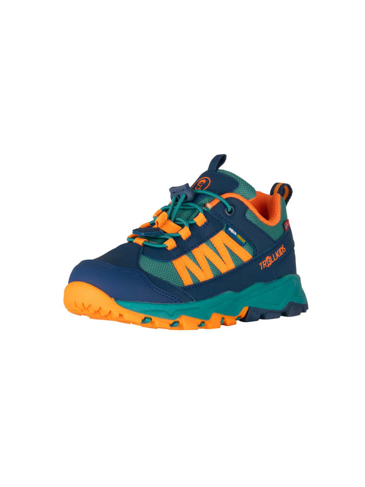 

Походная обувь Trollkids, цвет sea green