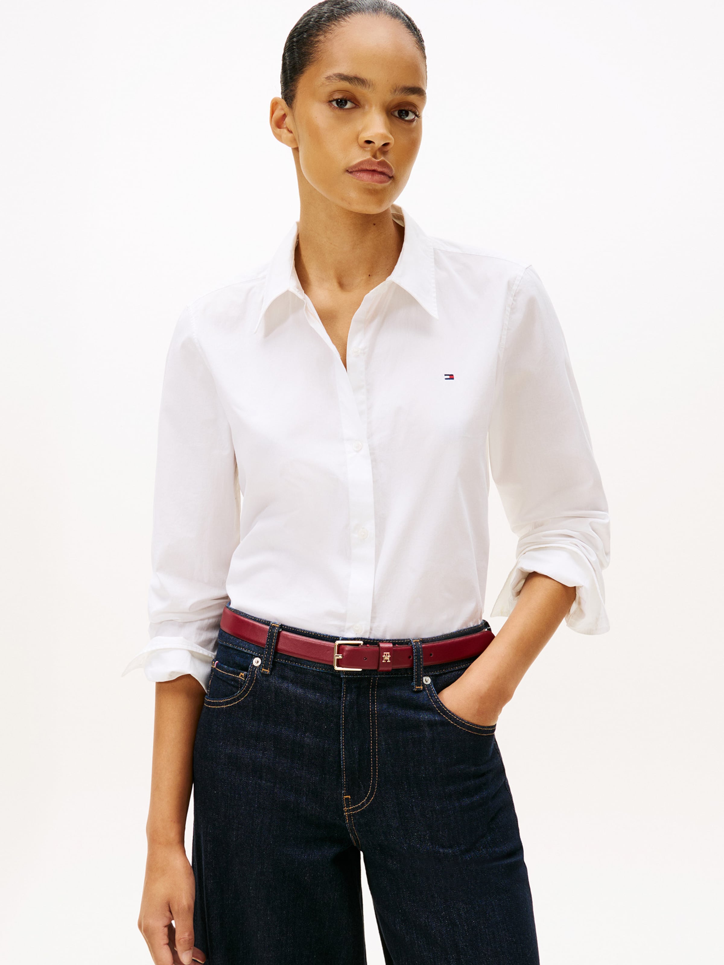 TOMMY HILFIGER Рубашка в белом цвете — фото 2