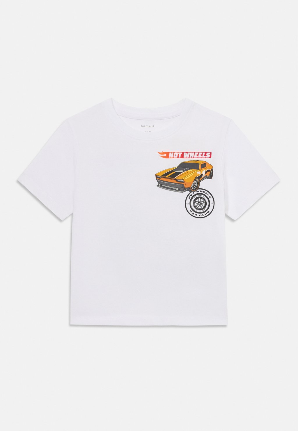 

Футболка с принтом NMMJORGE HOT WHEELS BOX SKY Name it, белый