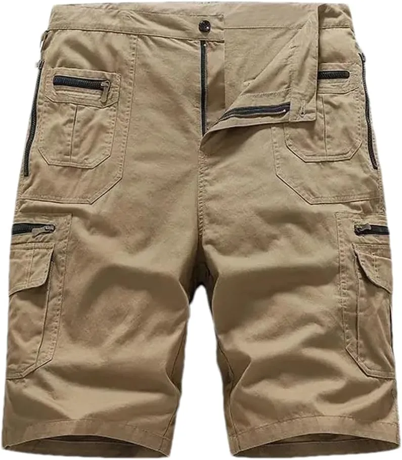 

Мужские летние камуфляжные шорты карго с боковыми карманами