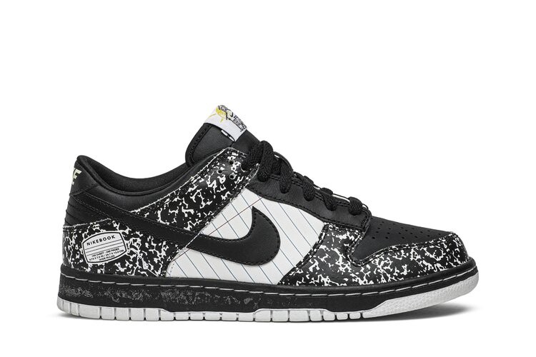 

Кроссовки Nike Dunk Low Premium GS 'Nikebook', черный