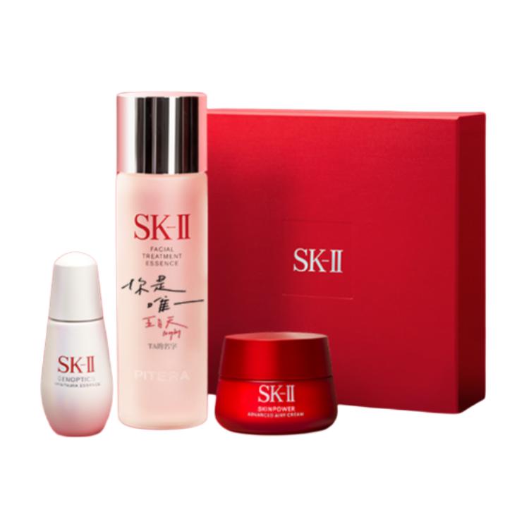 

SK-II SK II May Day Box Limited Edition, набор для ухода за кожей Essence Of Water Face Cream, успокаивающий, увлажняющий и питательный