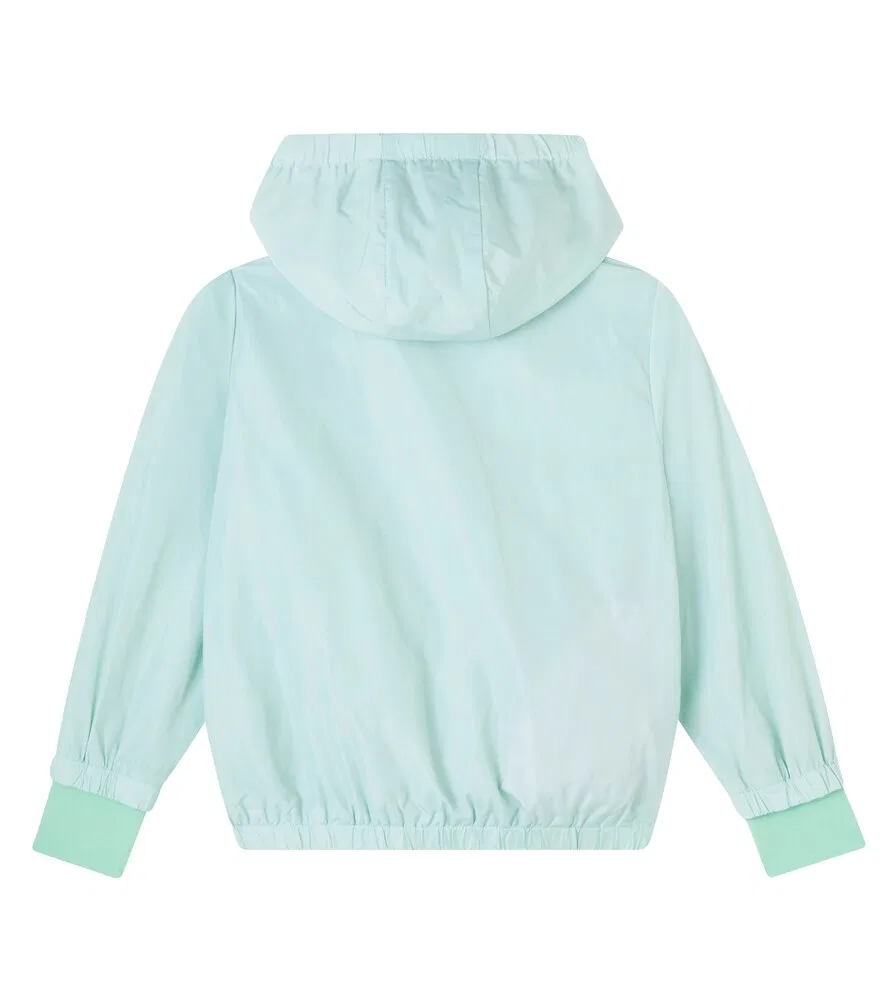 Куртка с принтом Stella McCartney Kids, зеленый — фото 4