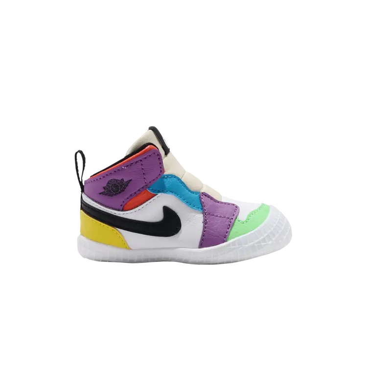 

Кроссовки Air Jordan 1 Crib Bootie, разноцветный