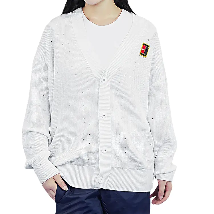 

SS25 Вязаный свитер Women's Nike, белый