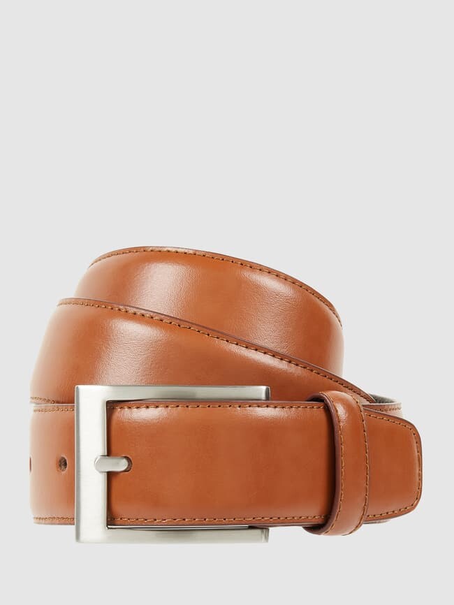 

Кожаный ремень Pierre Cardin, коньячный цвет
