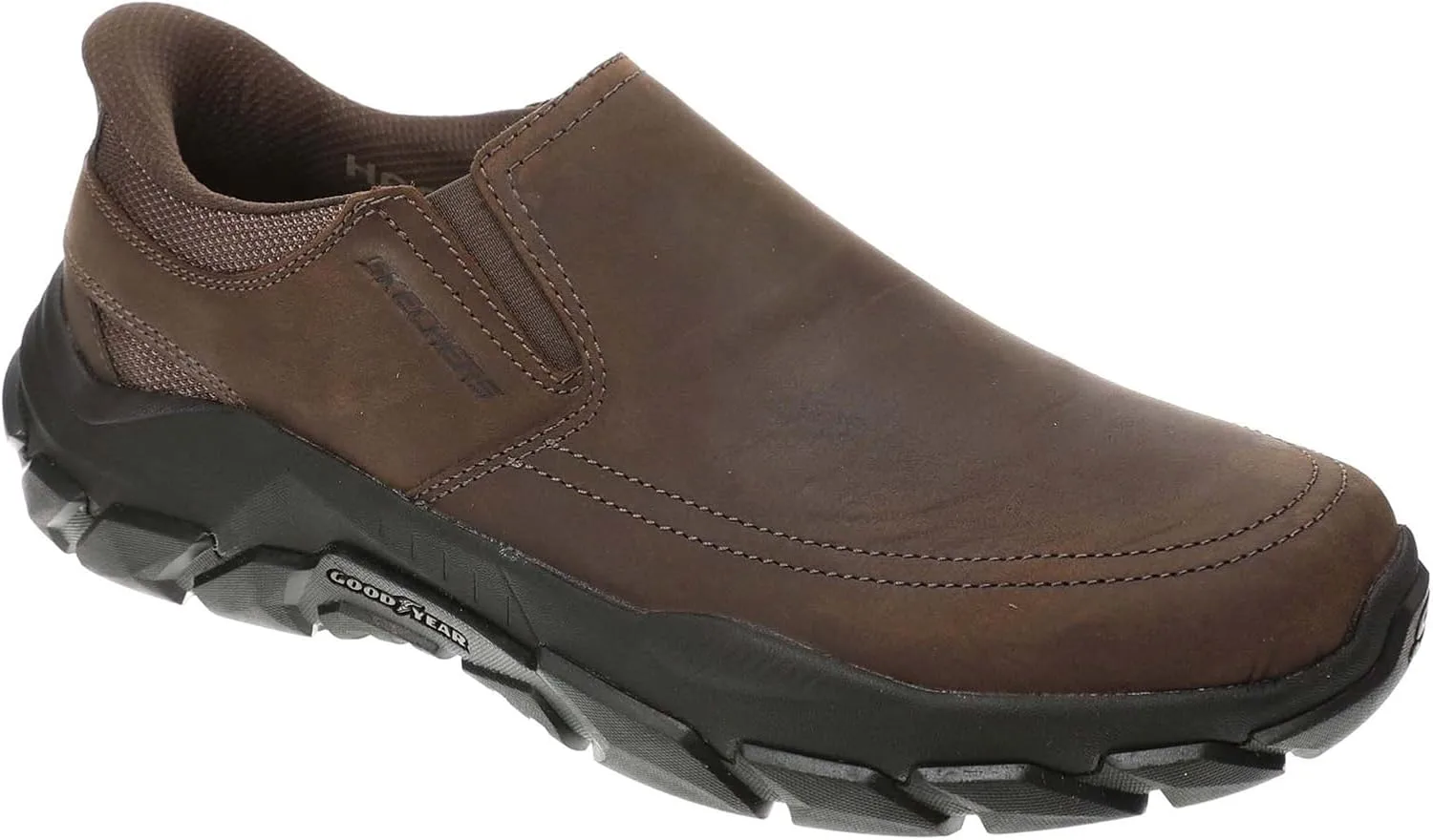 Мужские кроссовки Skechers Santoro-Brockridge, темно-коричневый