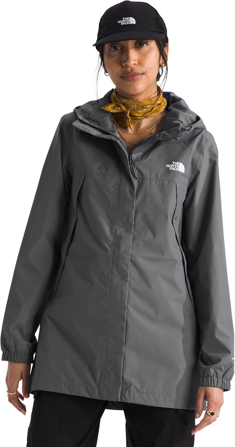 

Женская непромокаемая парка The North Face Antora водоотталкивающая, серый