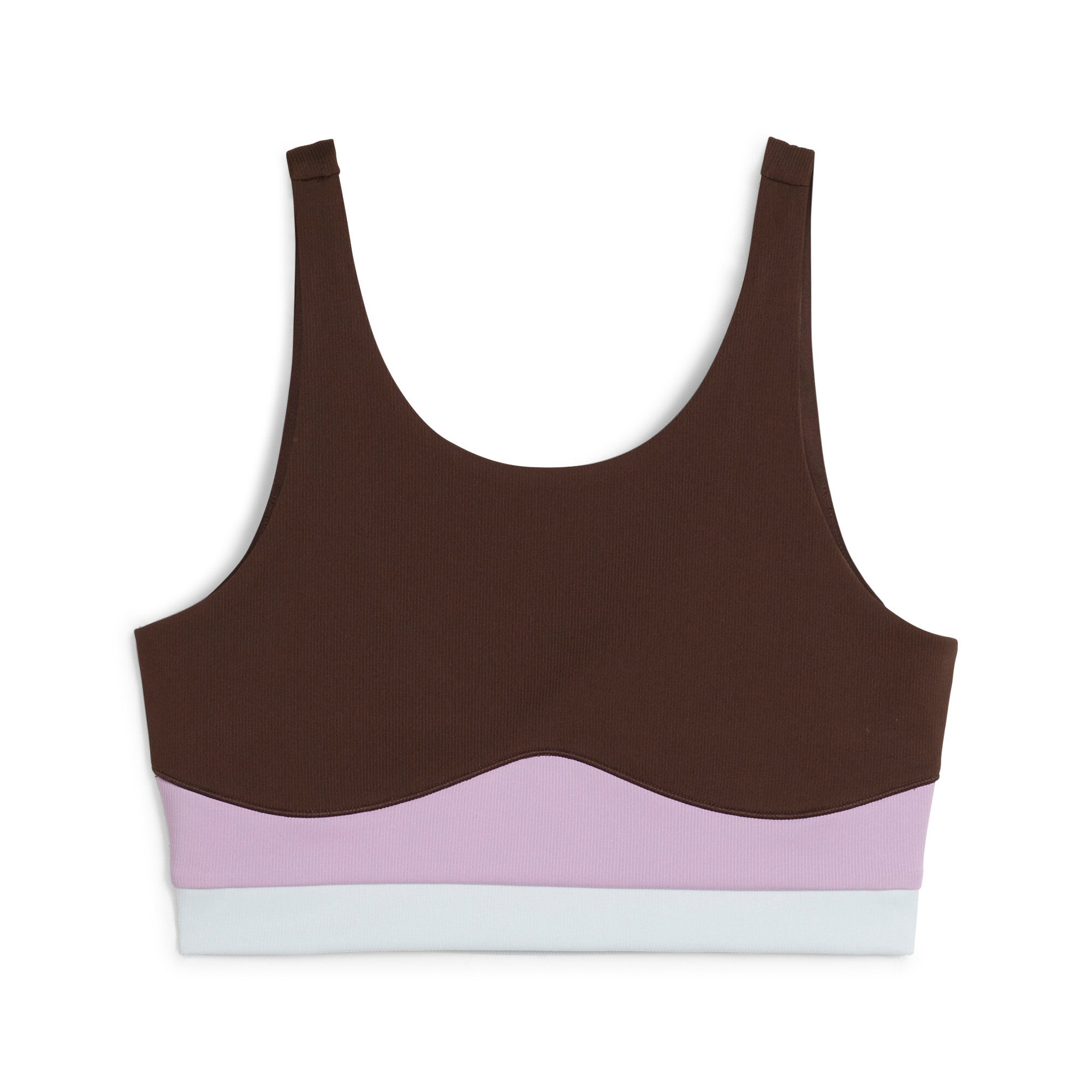 

Укороченный топ PUMA Women's x lemlem, цвет dark chocolate