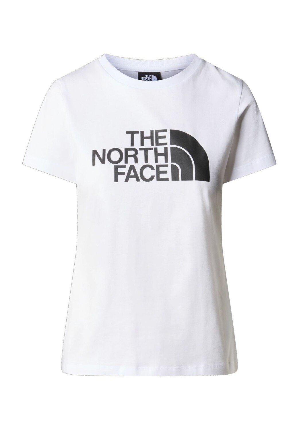 

Женская хлопковая футболка с логотипом THE NORTH FACE, цвет Tnf White
