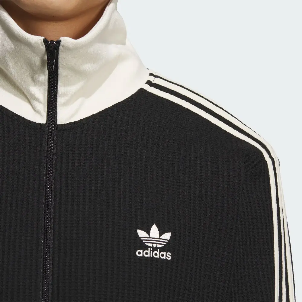Классическая куртка с тремя полосками, унисекс, черная Adidas Originals, черный — фото 4