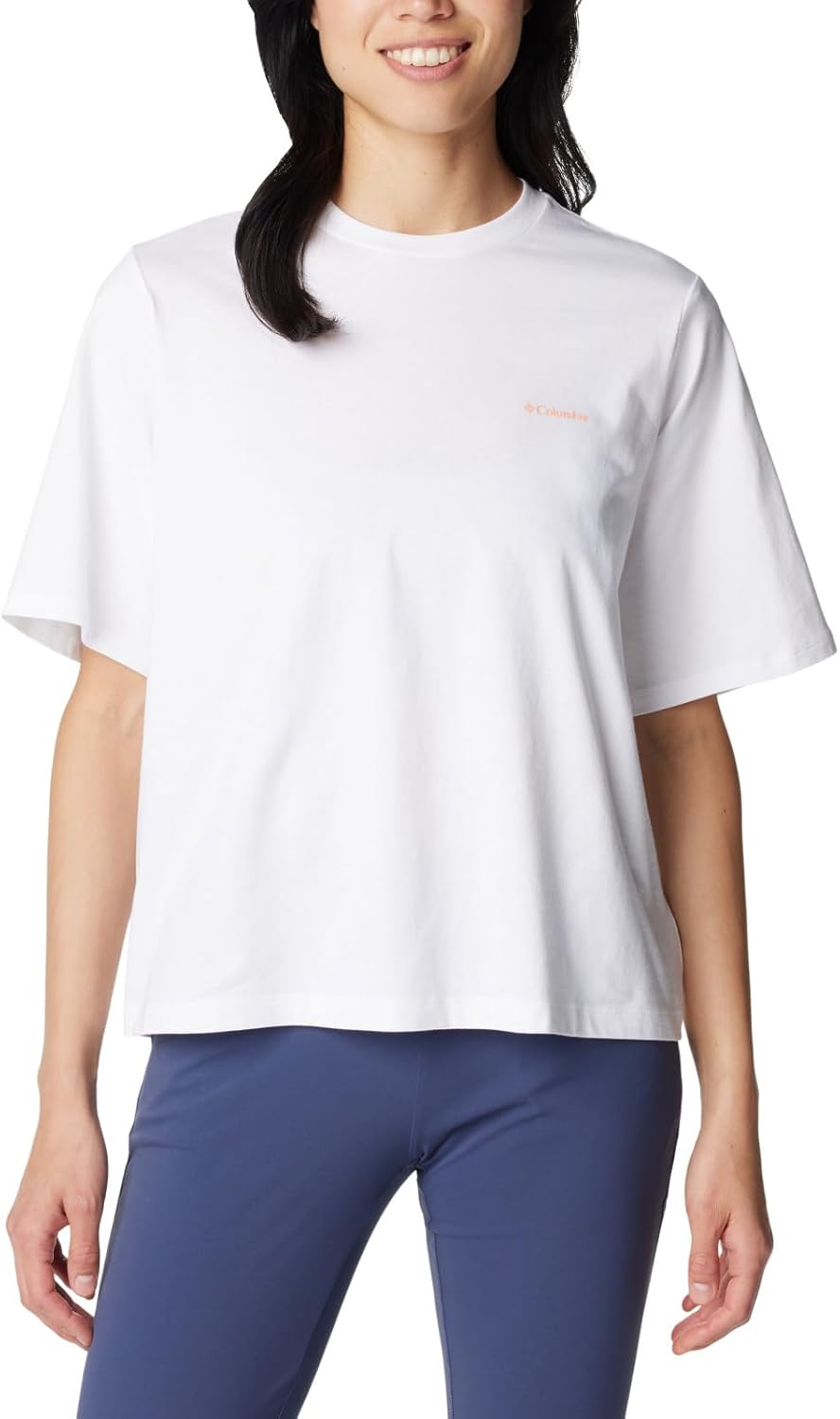 

Женская футболка Columbia North Cascades с коротким рукавом и графическим принтом, White/Wavy Rays, Белый, Женская футболка Columbia North Cascades с коротким рукавом и графическим принтом, White/Wavy Rays