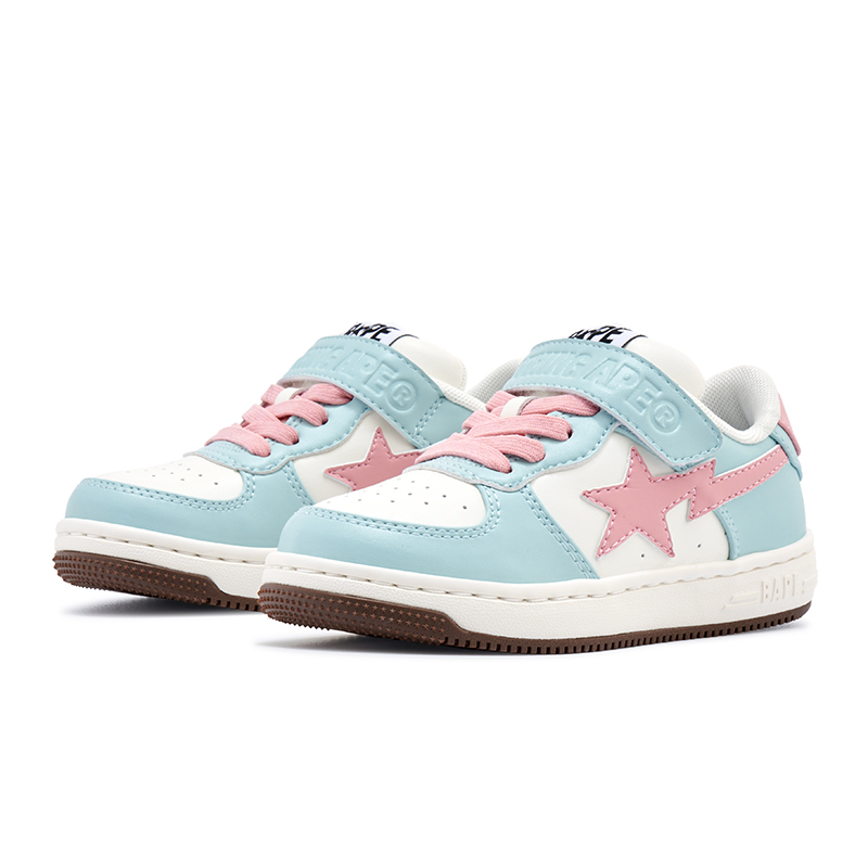 Детские повседневные кроссовки Bape STA для детей от 3 до 7 лет A BATHING APE, коричневый BGZ — фото 3
