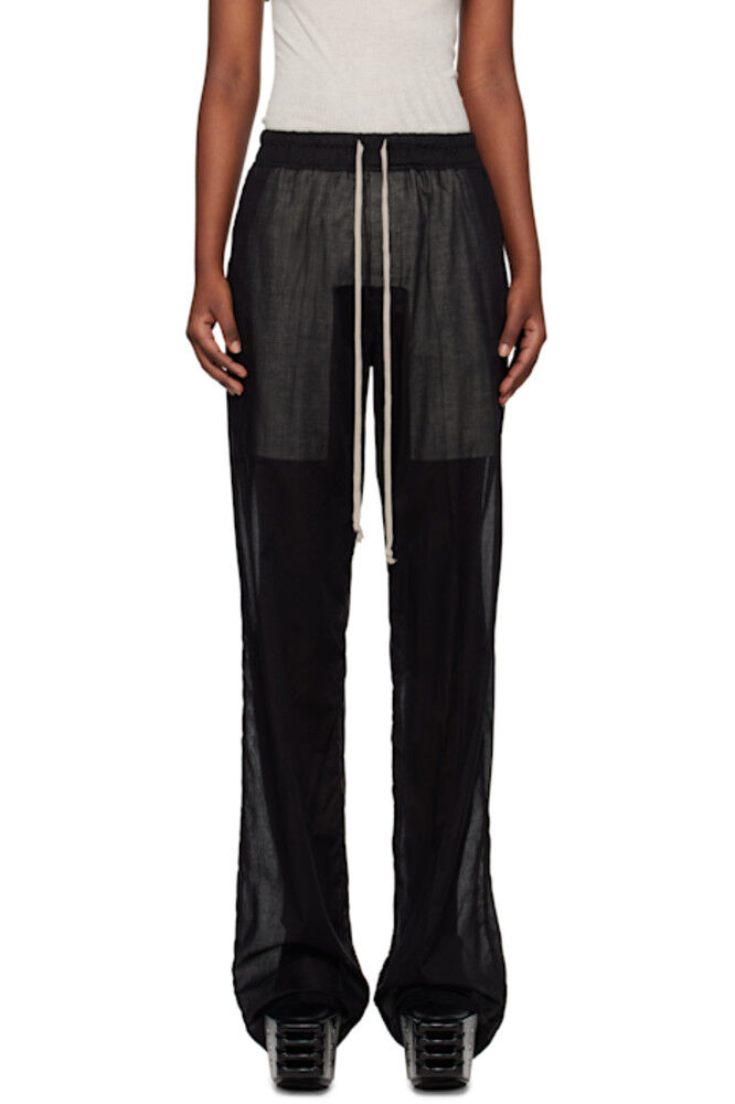 

Черные брюки Hollywood Dietrich для отдыха на завязках Rick Owens