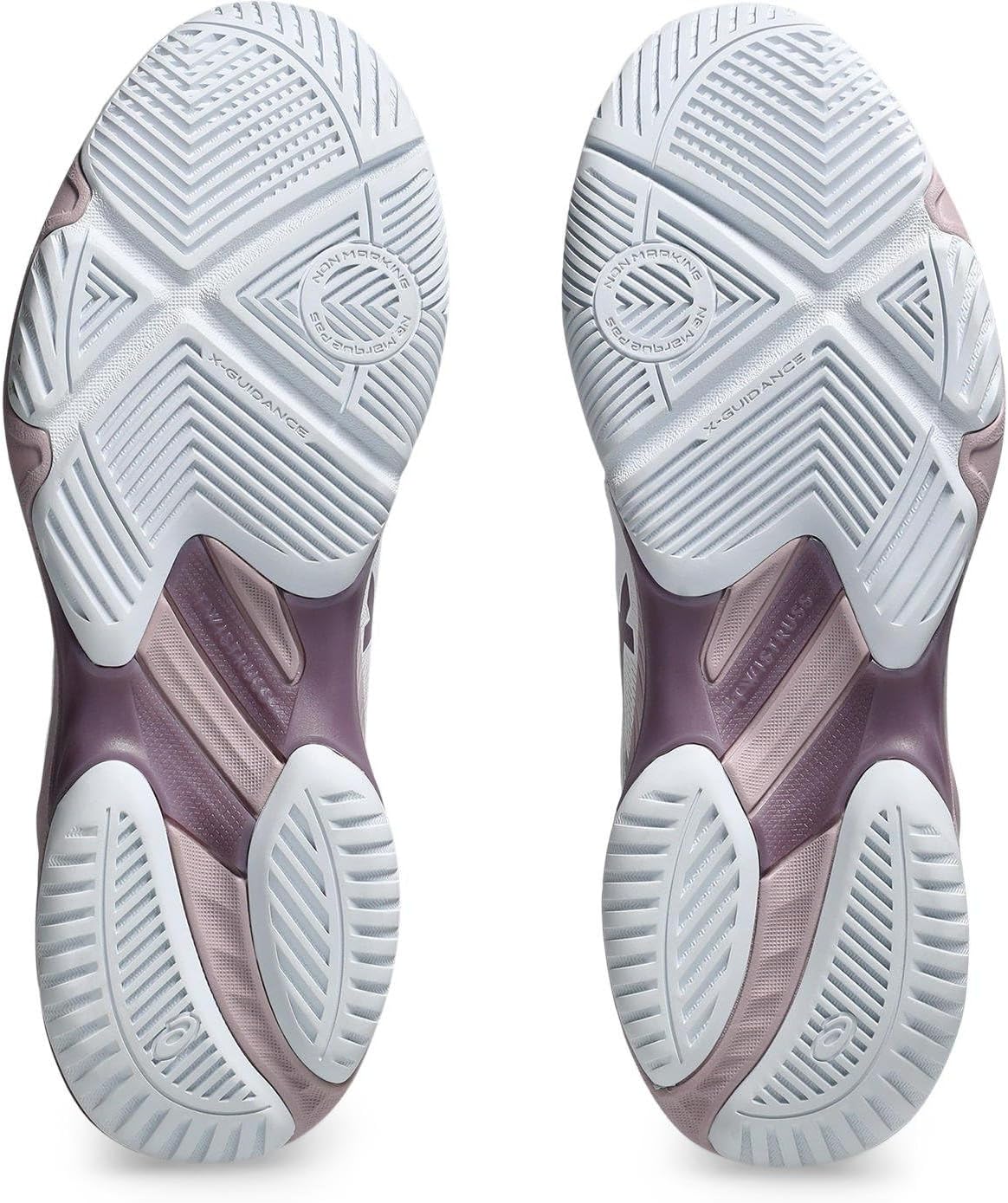 Кроссовки ASICS Women's Netburner Ballistic FF MT 3 Volleyball Shoe, цвет White/Watershed Rose — фото 3
