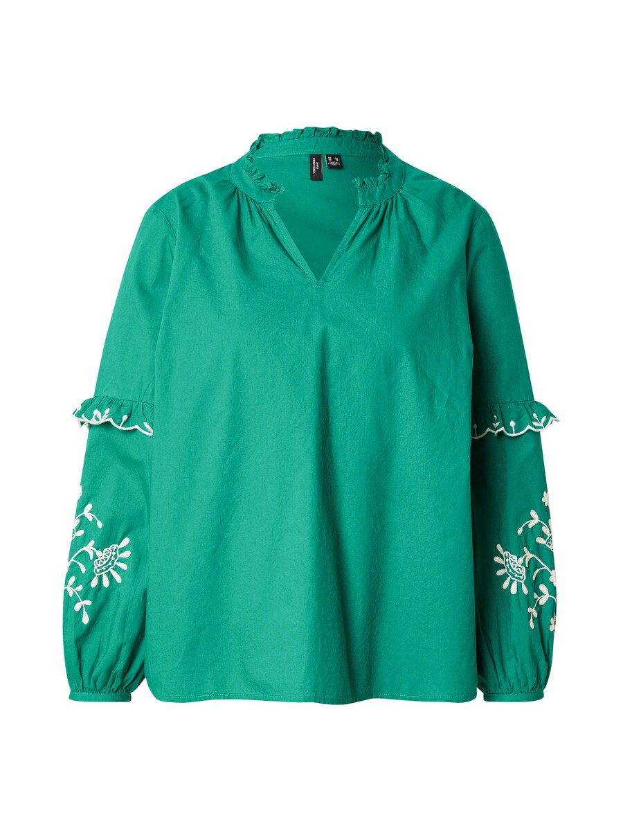 

Блузка Vero Moda Curve VMCNoel, изумрудный