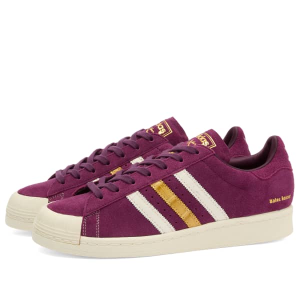Adidas X wales bonner jabbar low кроссовки, красный night, oat & wonder белый — фото 2