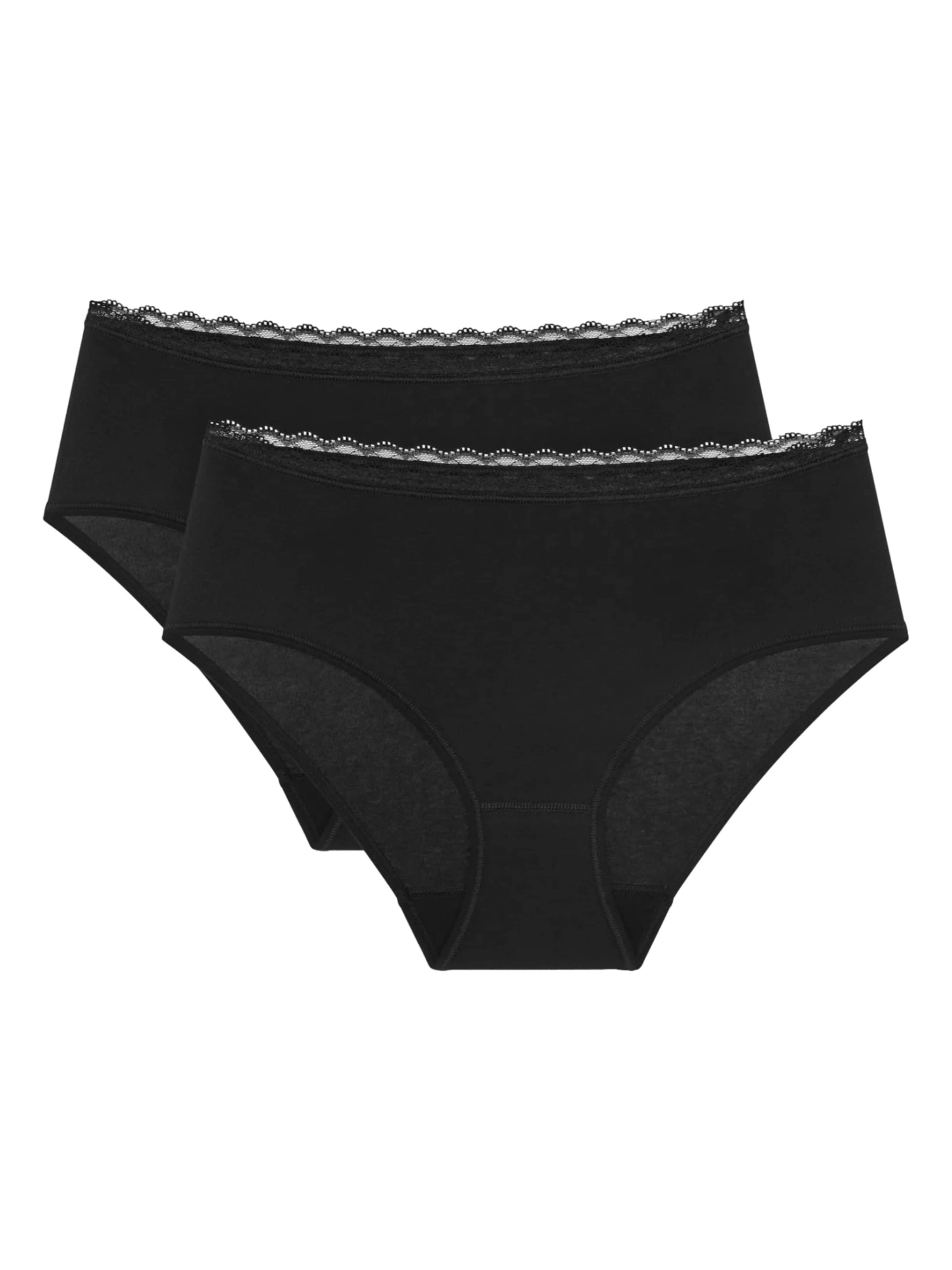 

TRIUMPH Трусики 'Feel of Cotton' в черном цвете