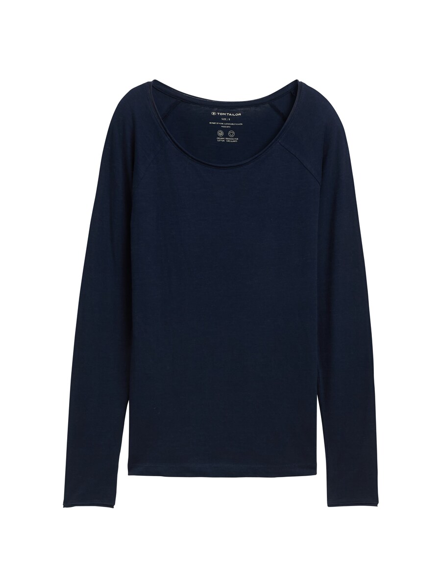

Лонгслив TOM TAILOR Shirt, морской синий