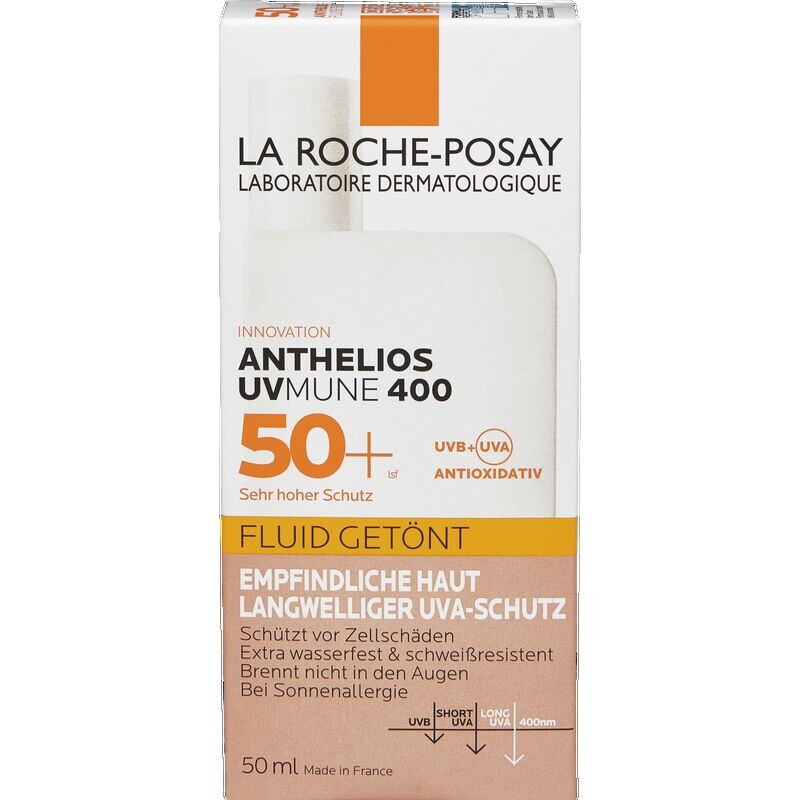 

Anthelios UVMUNE 4000 SPF 50+ тонирующий флюид LA ROCHE-POSAY, 50 ml
