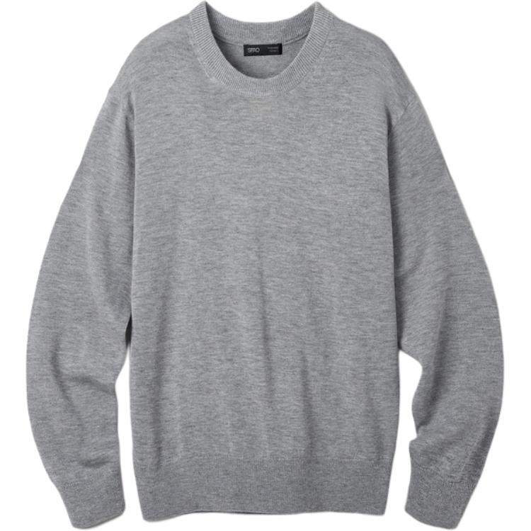 

Свитер мужской Crew Neck Moderate Base Layer SPAO, heather серый