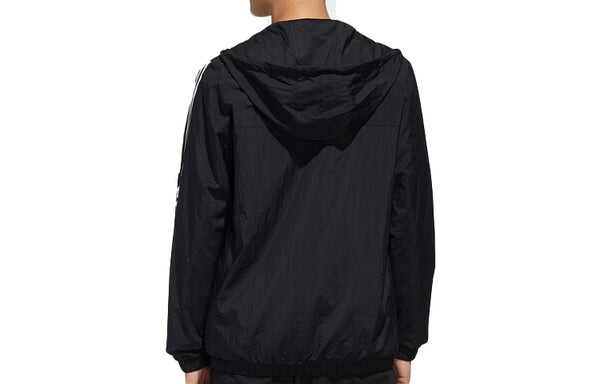 Куртка adidas neo Sports Loose Hooded Jacket Black, черный — фото 2