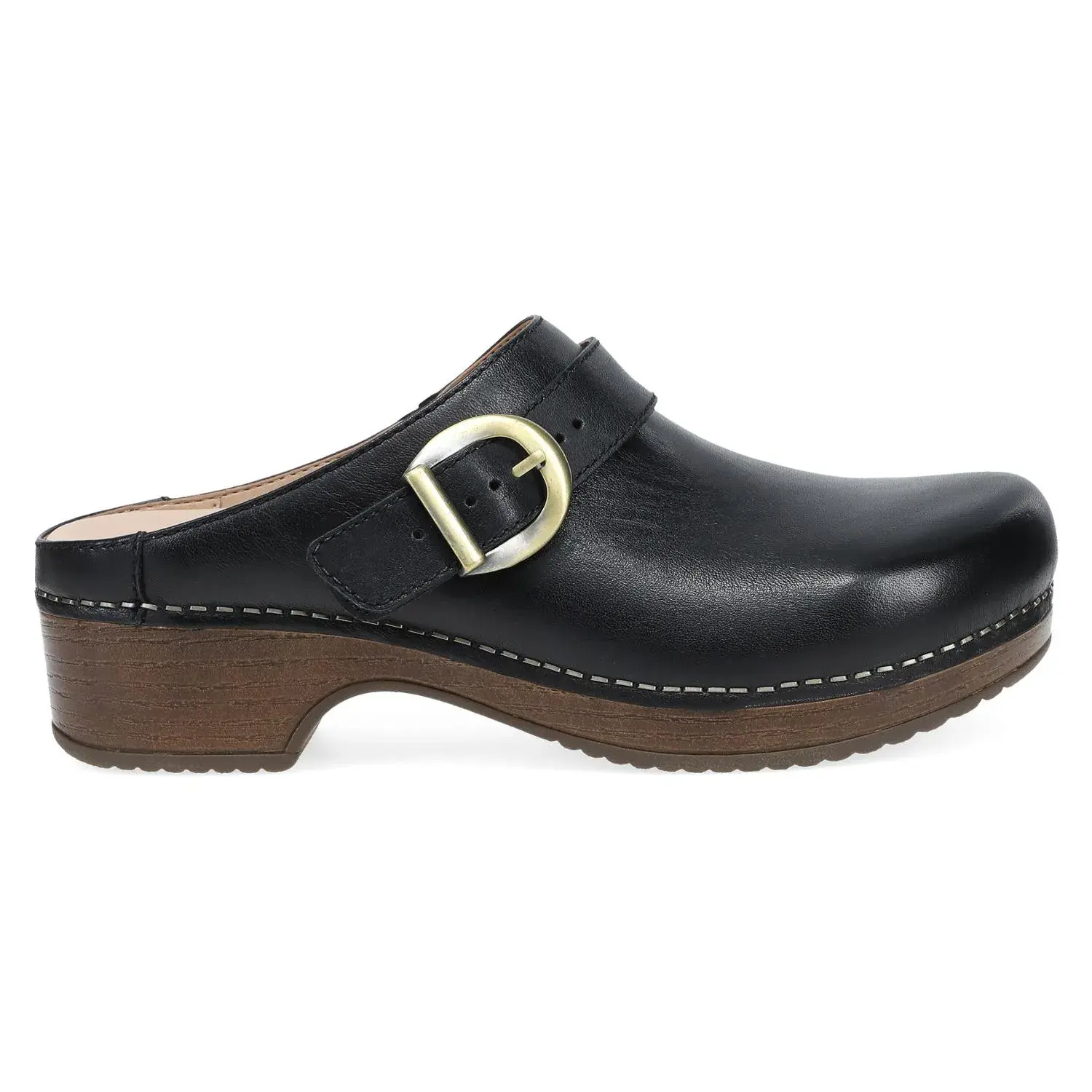 Baylor Mules - Женские мюли Dansko, Black Calf