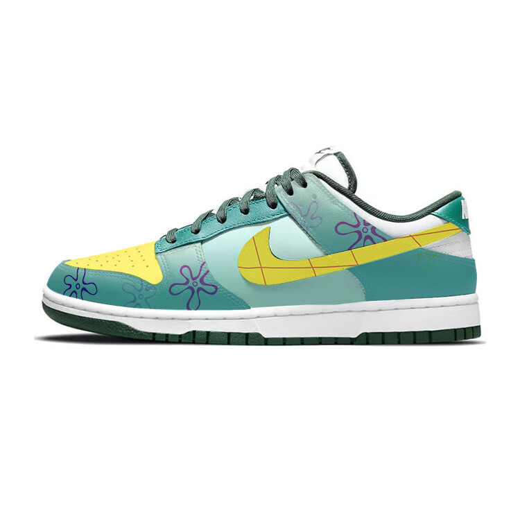 

Кроссовки Nike Dunk Skateboarding Shoes Unisex Low-top Acid Yellow, желтый