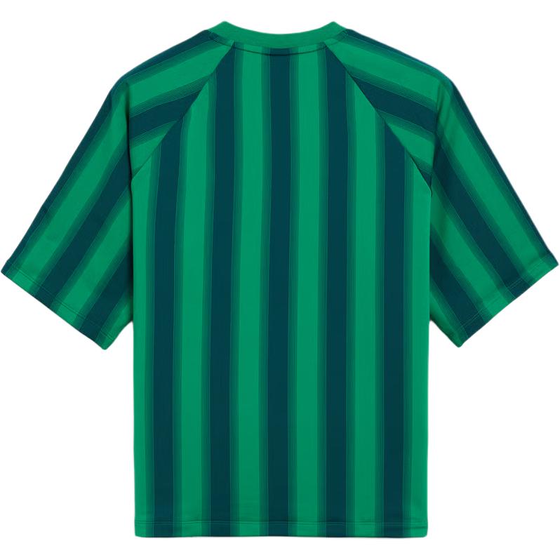 Свободная линейная футболка Adidas Originals, зеленый — фото 3
