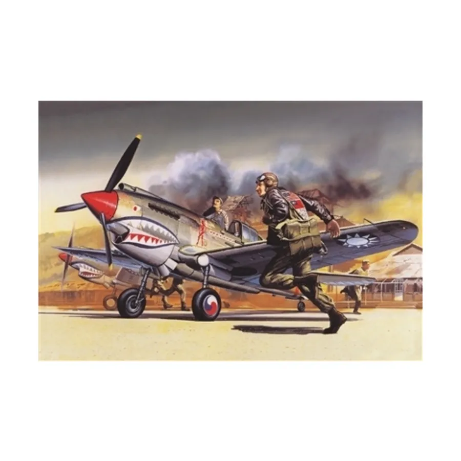 

P-40B США Томагавк, WWII Aircraft (1:72) (Academy Hobby)