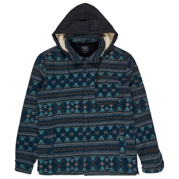 

Рубашка из фланелевой ткани, скрепленной в печи Billabong, синий