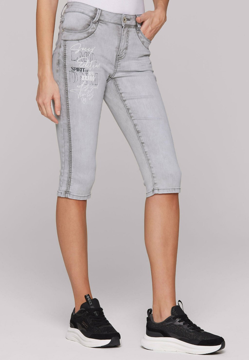 

Джинсовые шорты CHAR COMFORT FIT Soccx, светло-серый