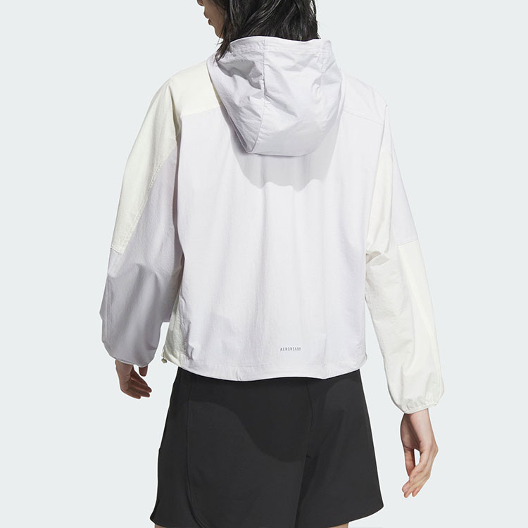 Легкая куртка с цветными блоками Куртки Пальто Женские Jade White Adidas — фото 4