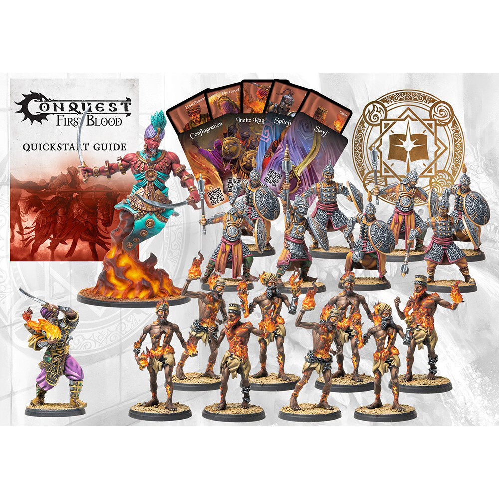 

Миниатюра Para Bellum Wargames Conquest: Sorcerer Kings - First Blood Warband