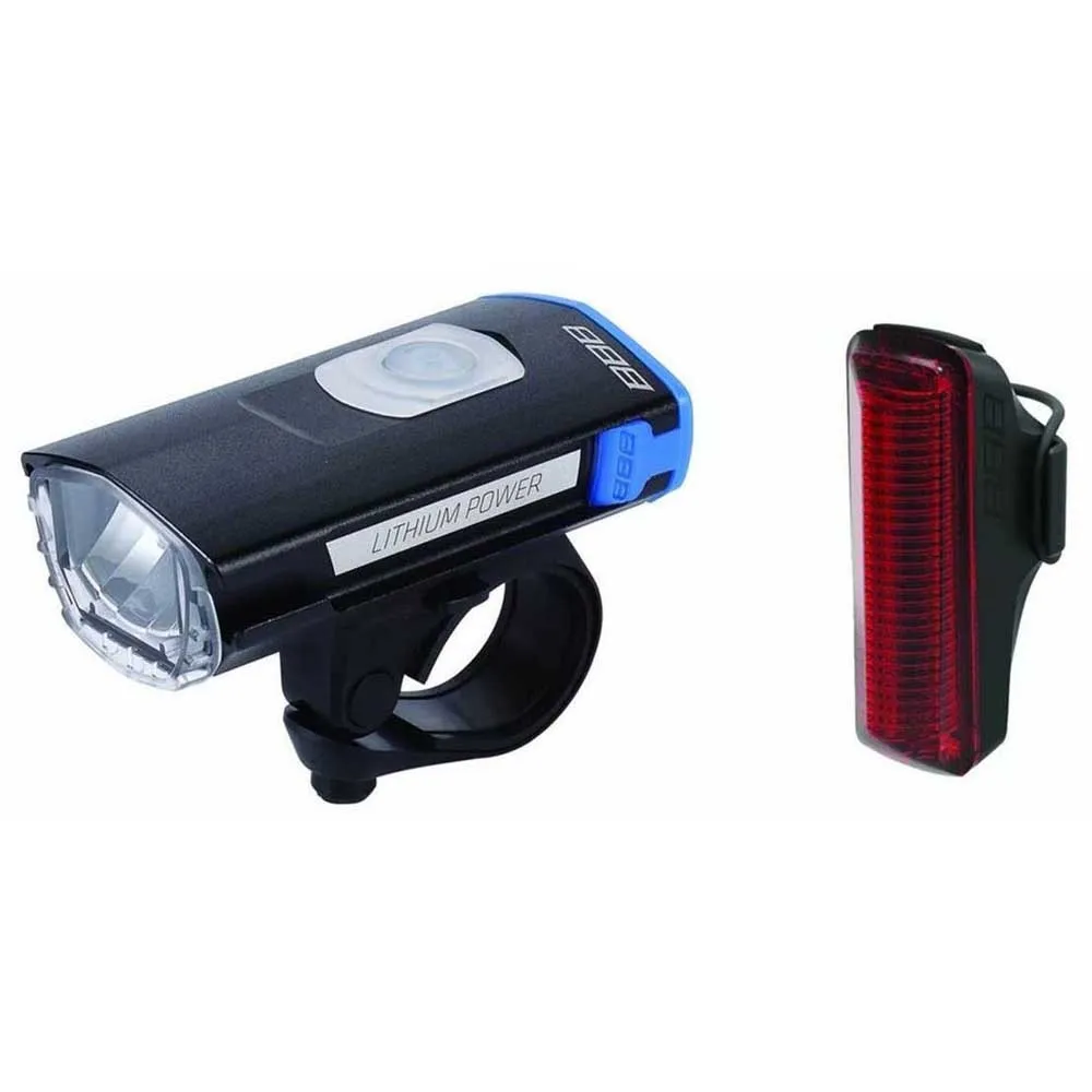 

Комплект велосипедных фонарей BBB SwatCombo, прозрачный