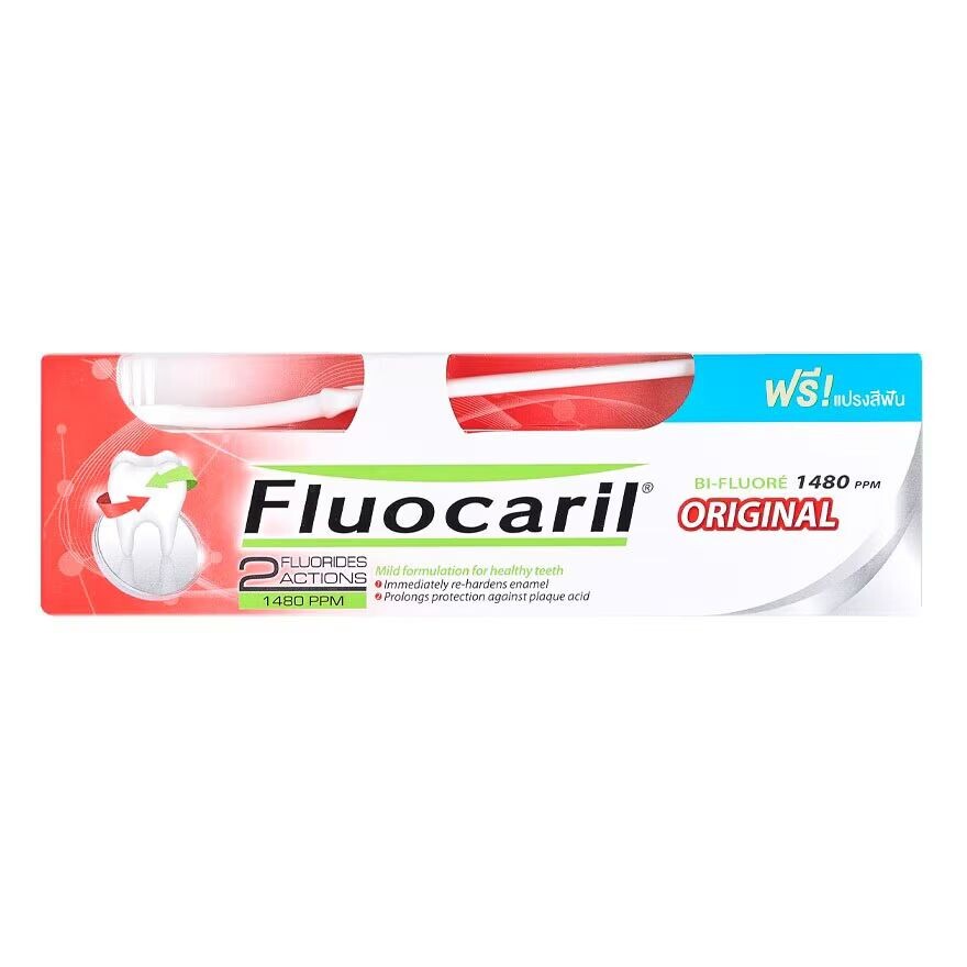 

Fluocaril Зубная паста Оригинал 200 г, White