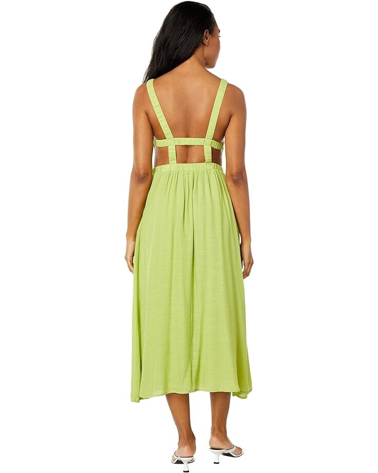 

Платье 1.STATE Sleeveless Midi Dress w/ Back Cutout, цвет Herbal Garden