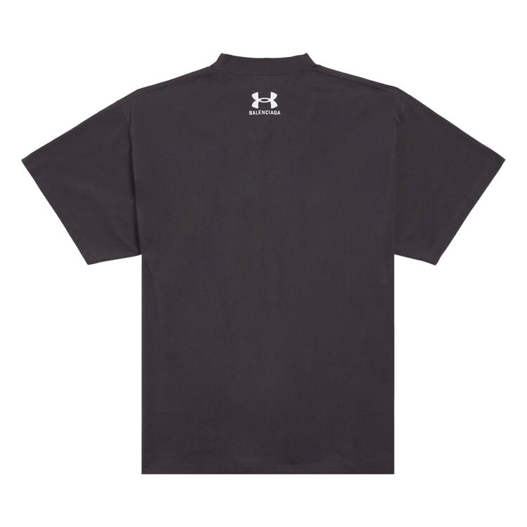 Футболка Balenciaga x Under Armour T-Shirt, черный/белый — фото 2