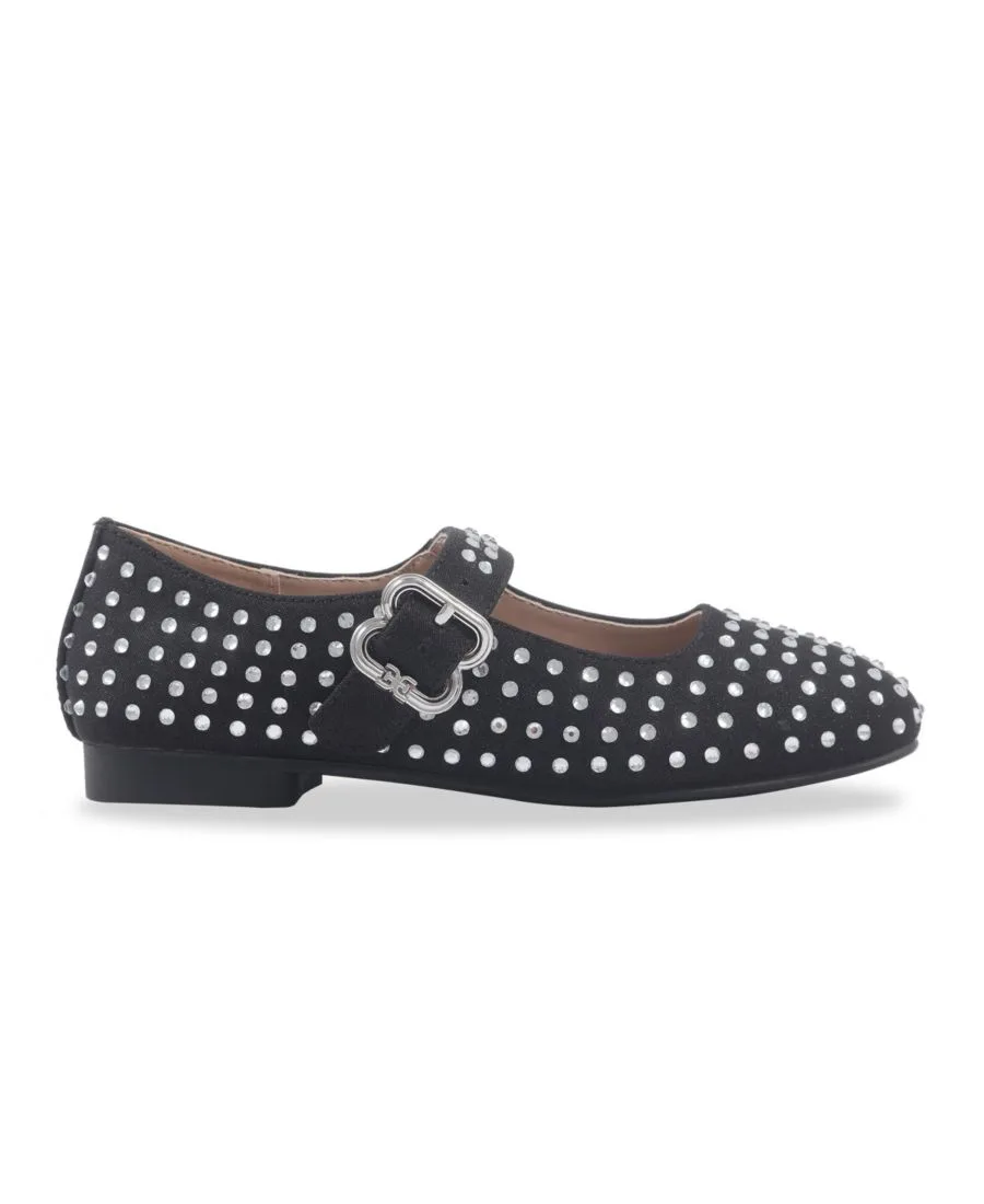 Маленькие и большие девочки Мейв Микаэла Мэри Джейн Флэт Sam Edelman, черный — фото 2