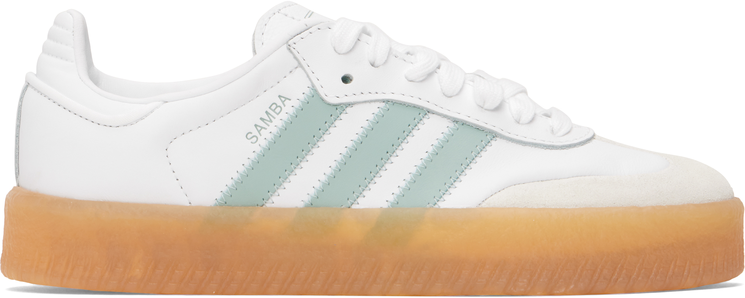 Бело-синие кроссовки Sambae Adidas Originals